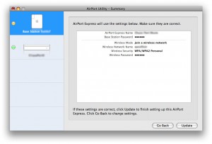 Step 5: confirm the settings Step 5: confirm the settings