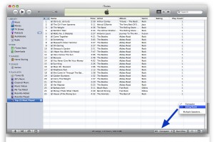 iTunes speaker selection iTunes speaker selection