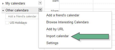 Copying Events from One Google Calendar to Another – Chase Brook Software